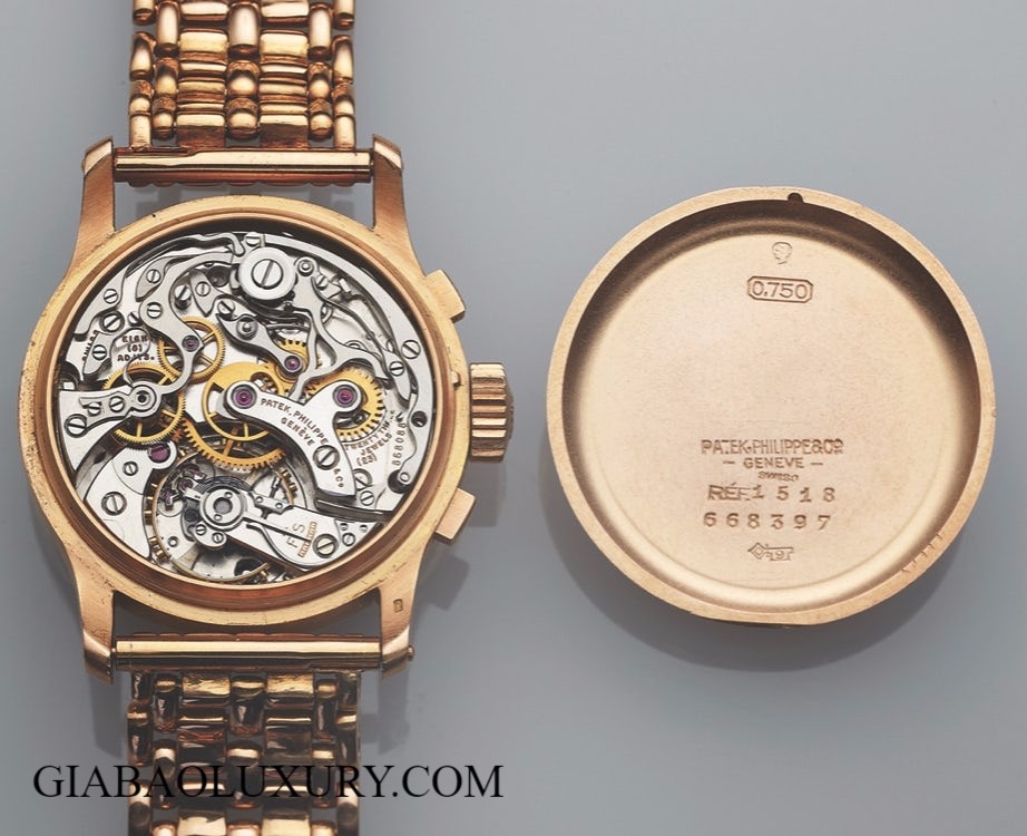 Calibre 13-130 Q của Patek Philippe Ref. 1518