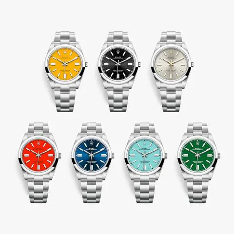 Bảy phiên bản Rolex Oyster Perpetual 2020 với mặt số nhiều màu