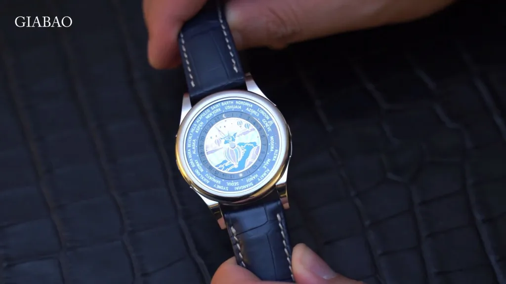 Vòng thành phố aventurine của Andersen Genève Celestial Voyager