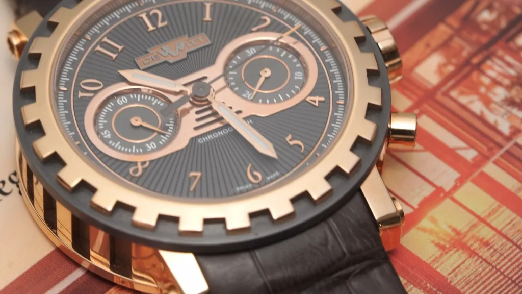 Toàn cảnh mặt trước DeWitt Academia Chronostream AC.6005.58.M091
