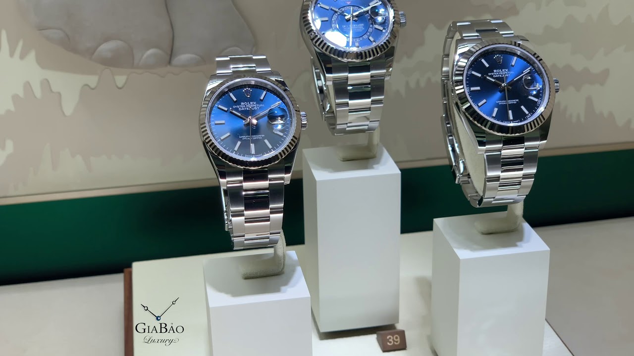 Rolex Datejust 2019: 126234, 126284RBR và 278273