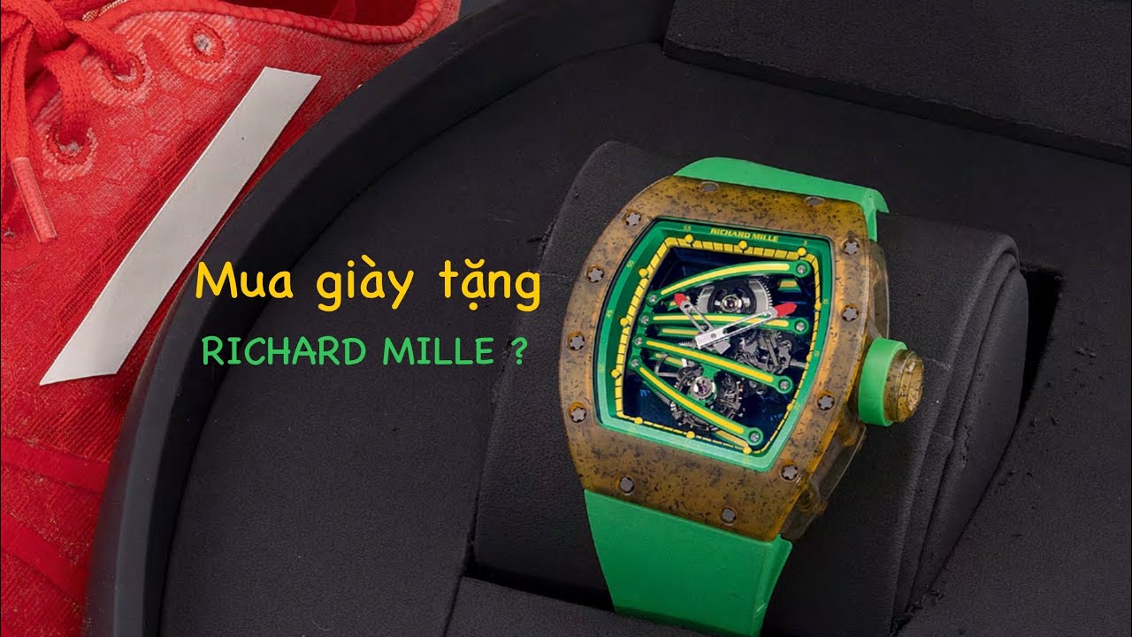 Richard Mille RM 59-01 Yohan Blake: tourbillon xanh