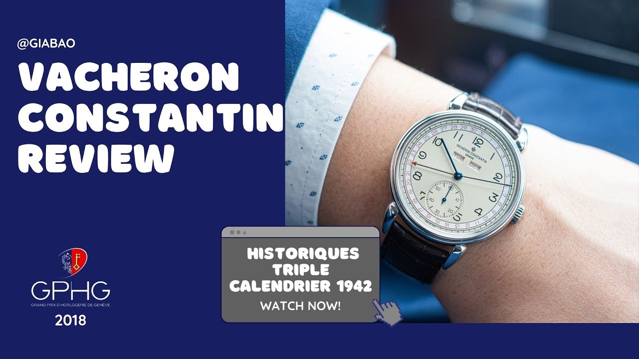 Vacheron Constantin Historiques Triple Calendar 1942