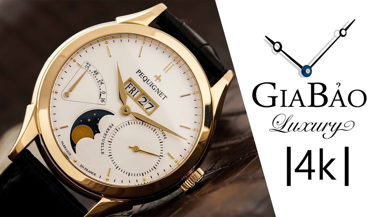 Pequignet Rue Royale Moonphase trong video Gia Bảo