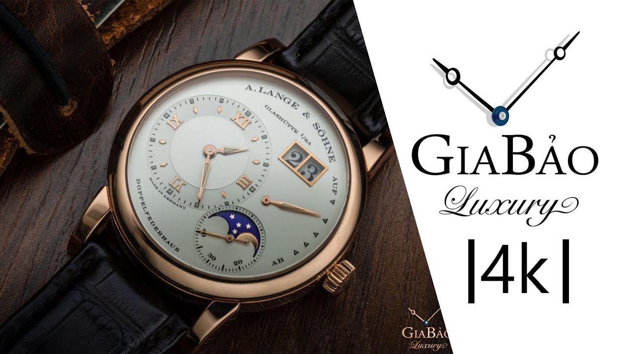 Lange 1 Moon Phase 109.032: vàng hồng 38,5 mm