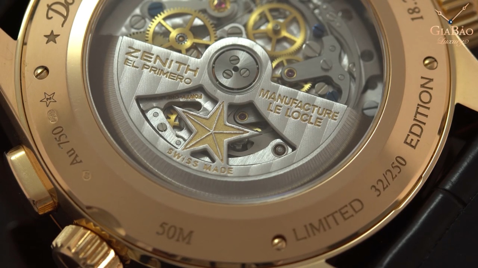 Calibre El Primero 4046 trong Zenith Doublematic