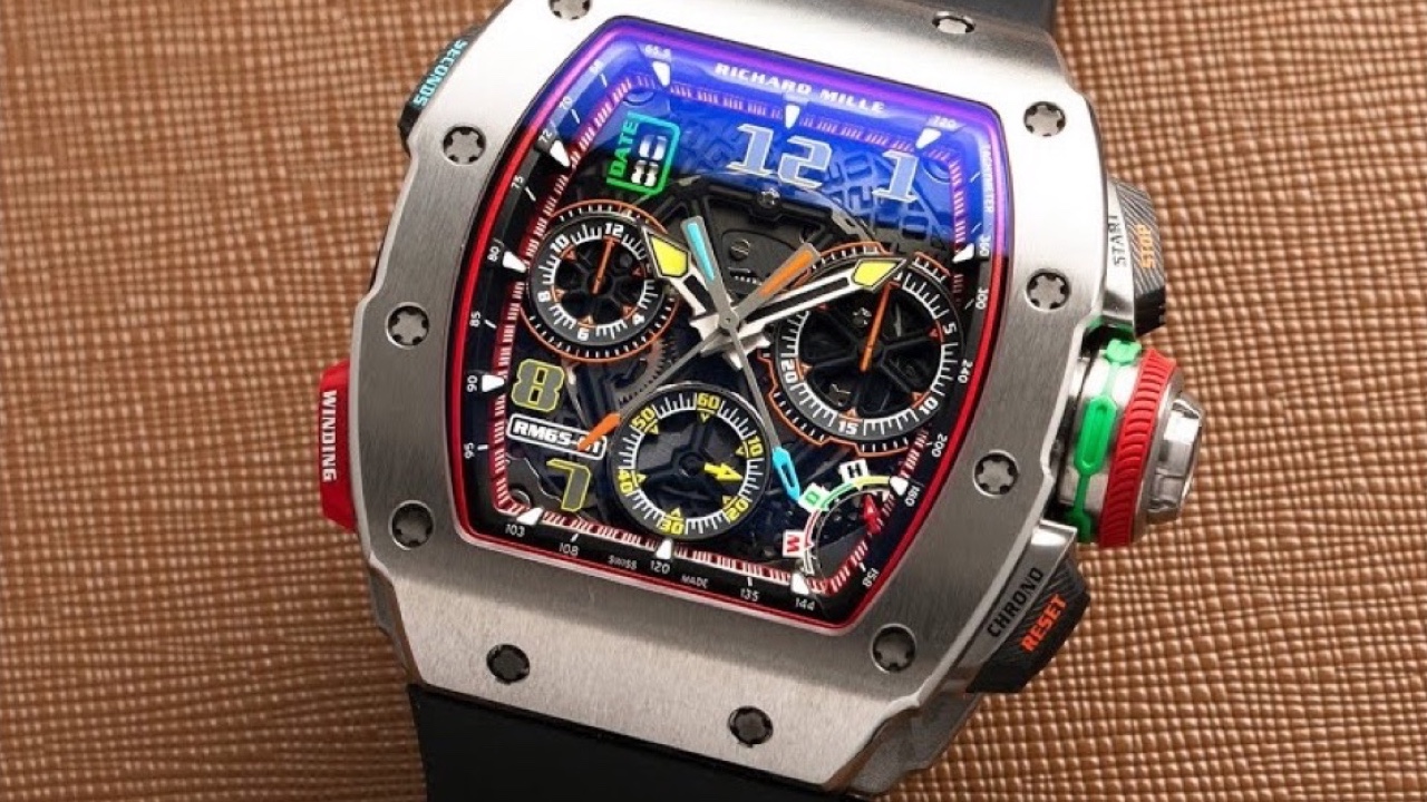 Richard Mille RM 65-01: rattrapante và lên dây nhanh