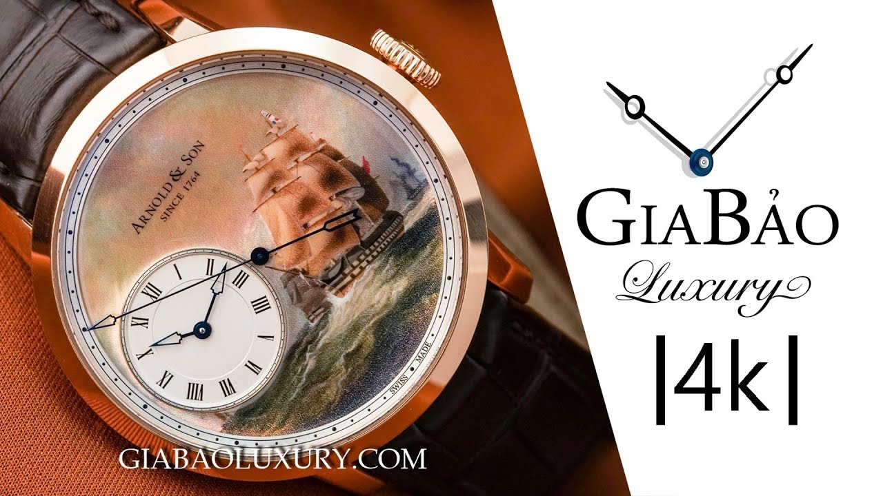 Arnold & Son East India: kim giây deadbeat cơ học