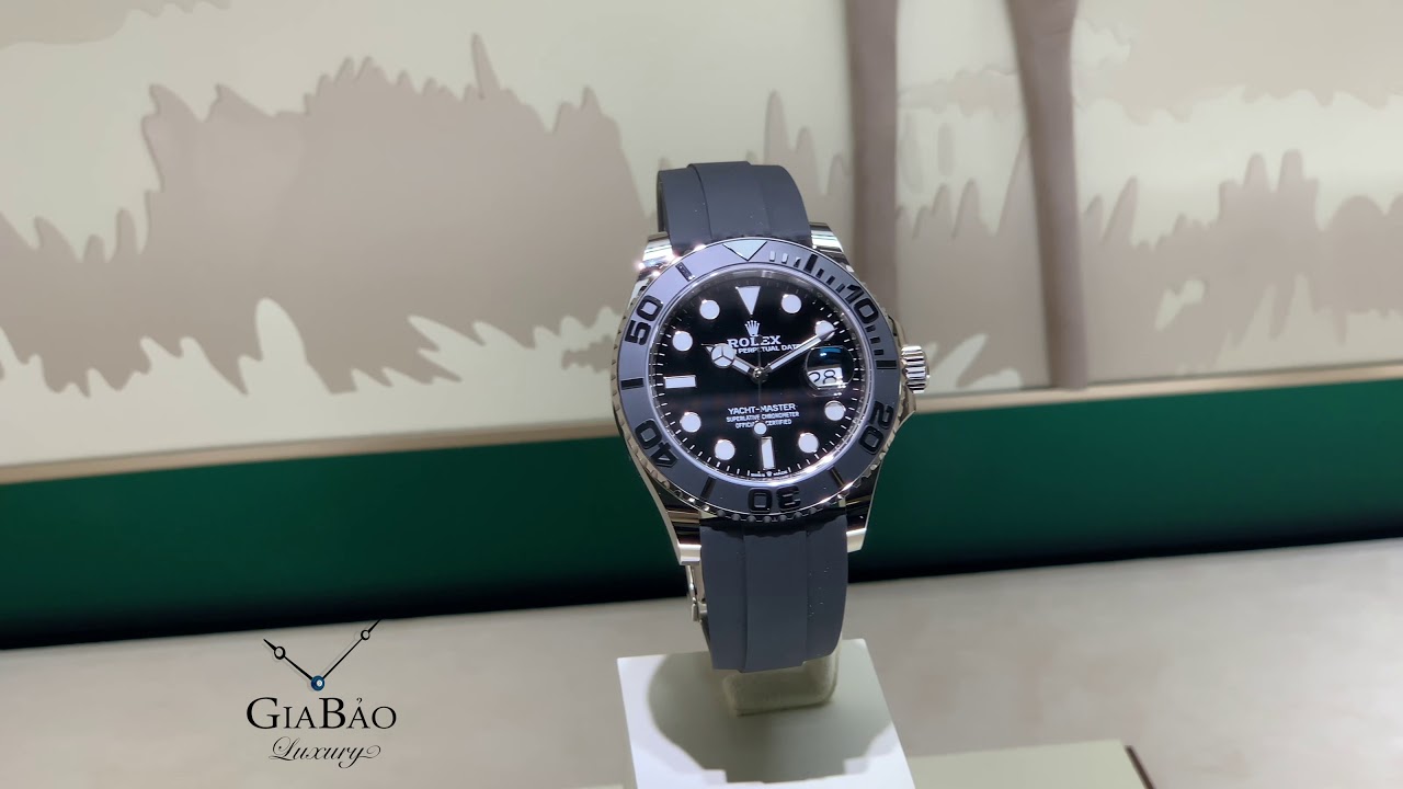Rolex Yacht-Master 42 226659: vàng trắng Oysterflex