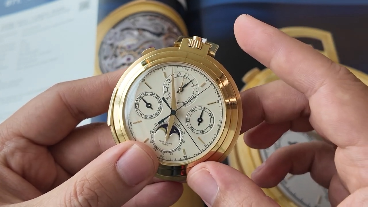Gia Bảo thao tác chronograph Patek Philippe Ref. 850