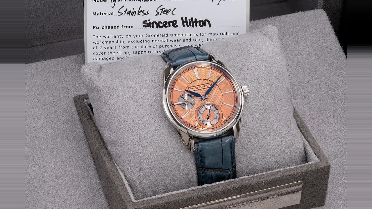 Grönefeld 1941 Remontoire: lực không đổi 8 giây