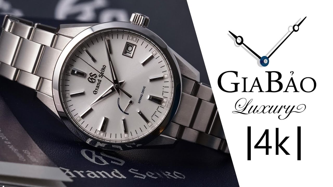 Grand Seiko SBGA299: Spring Drive mặt số bạc