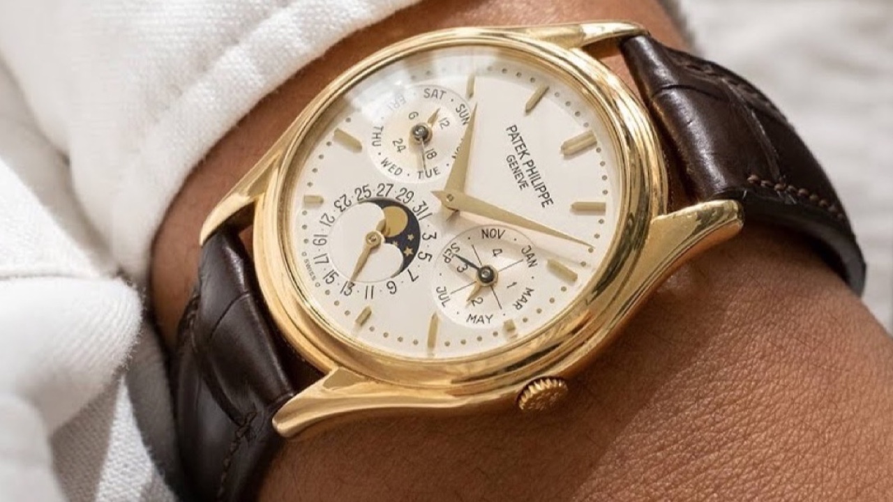 Patek Philippe 3940: lịch vạn niên mỏng năm 1991