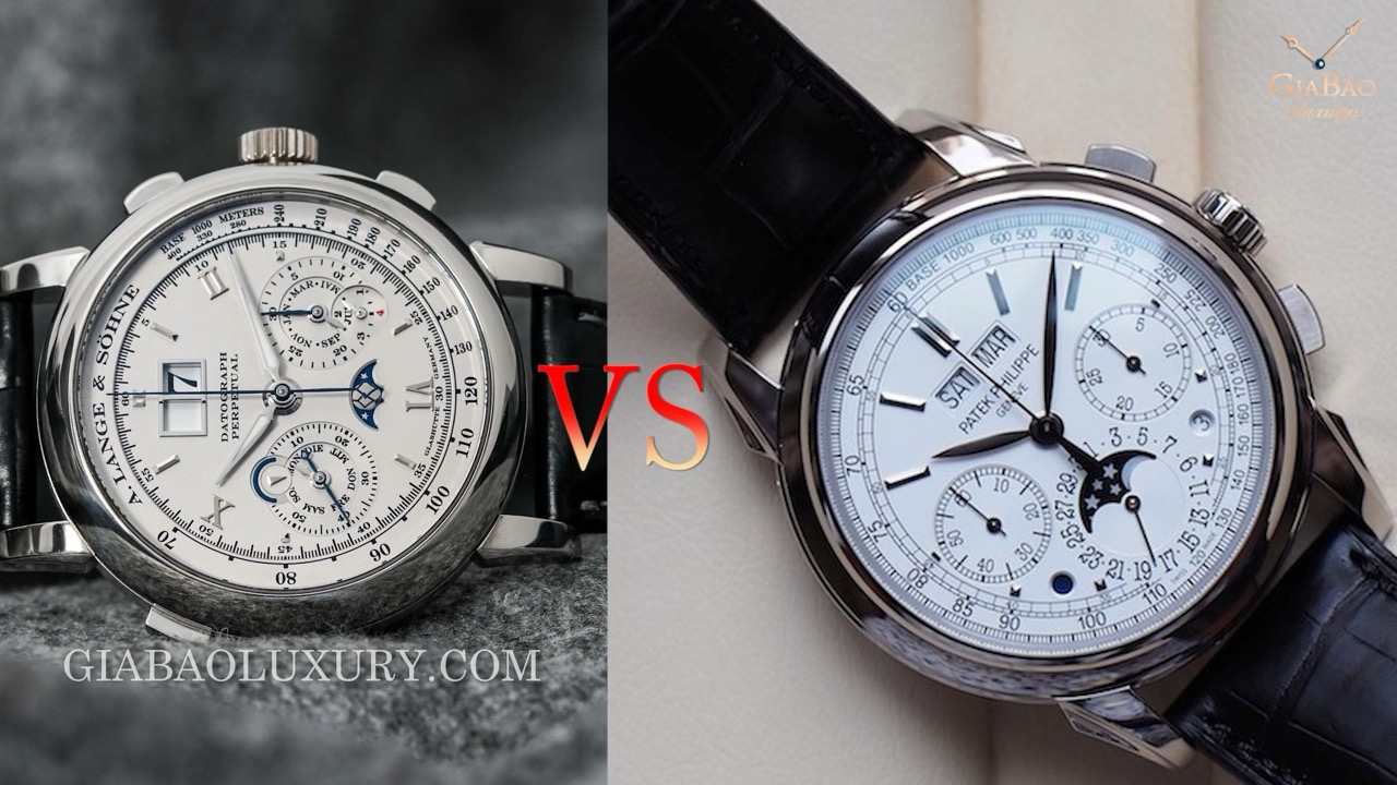 So sánh A. Lange & Söhne 410.025 và Patek Philippe 5270