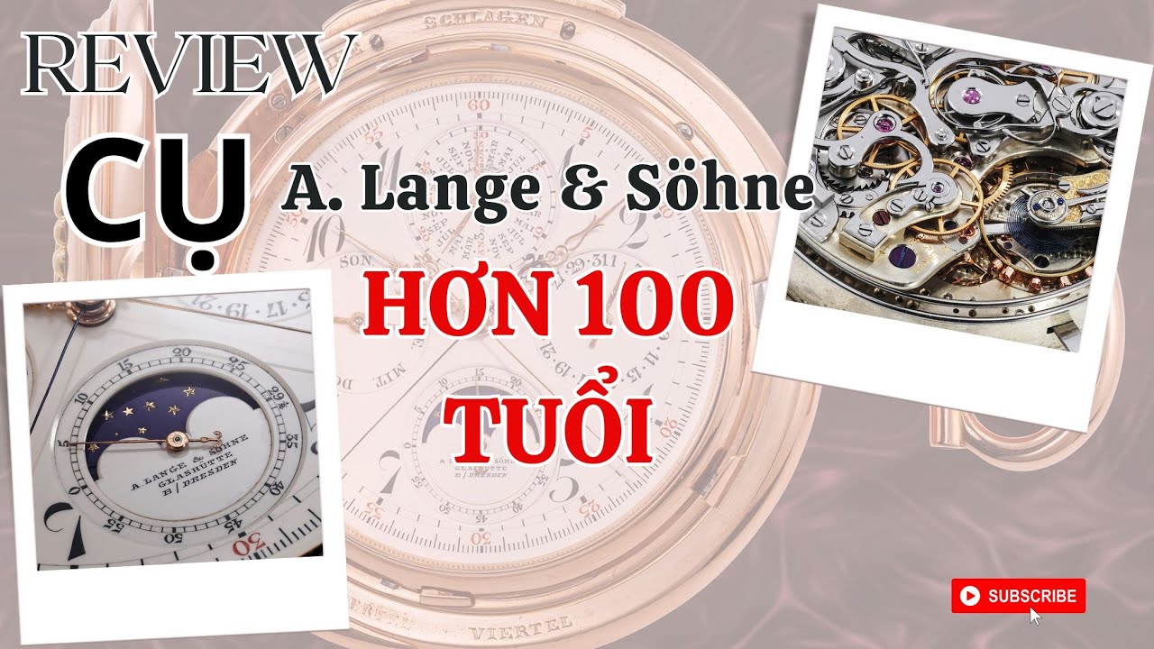 A. Lange Grande Complication 1908: 1,168 triệu CHF