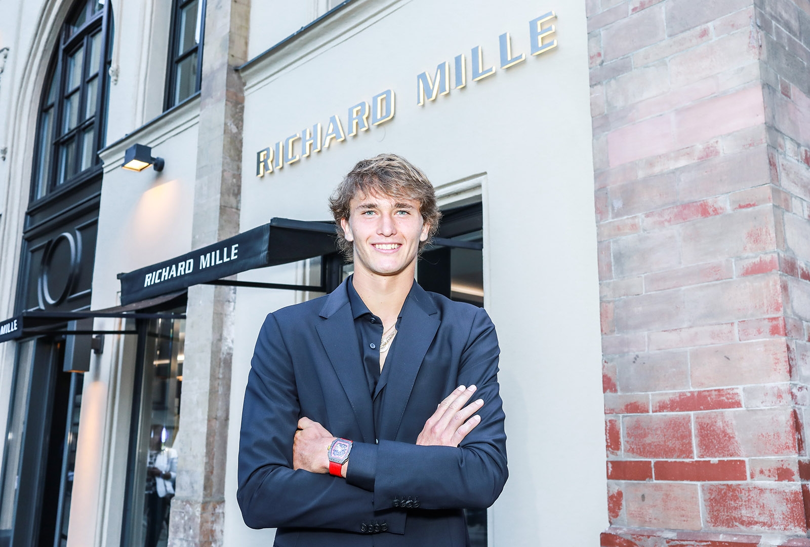 Alexander Zverev đeo Richard Mille trong tư liệu năm 2018