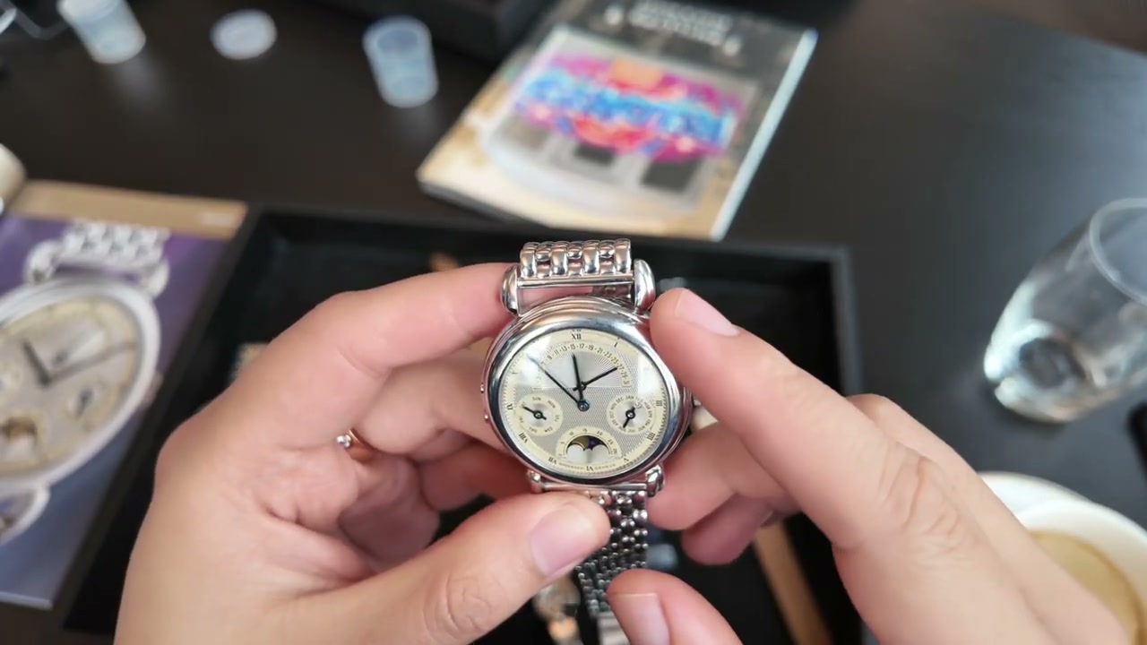 Mặt số guilloché Andersen Genève Ref. 360