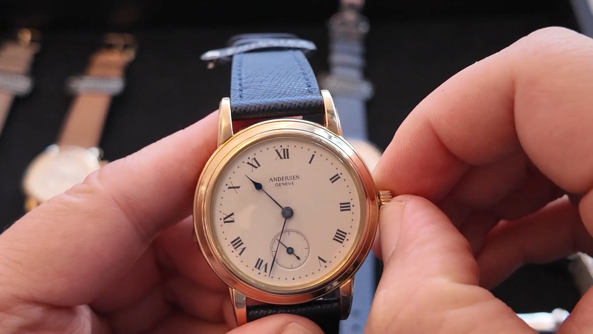 Mặt số Andersen Genève Ref. 465 trong video Gia Bảo