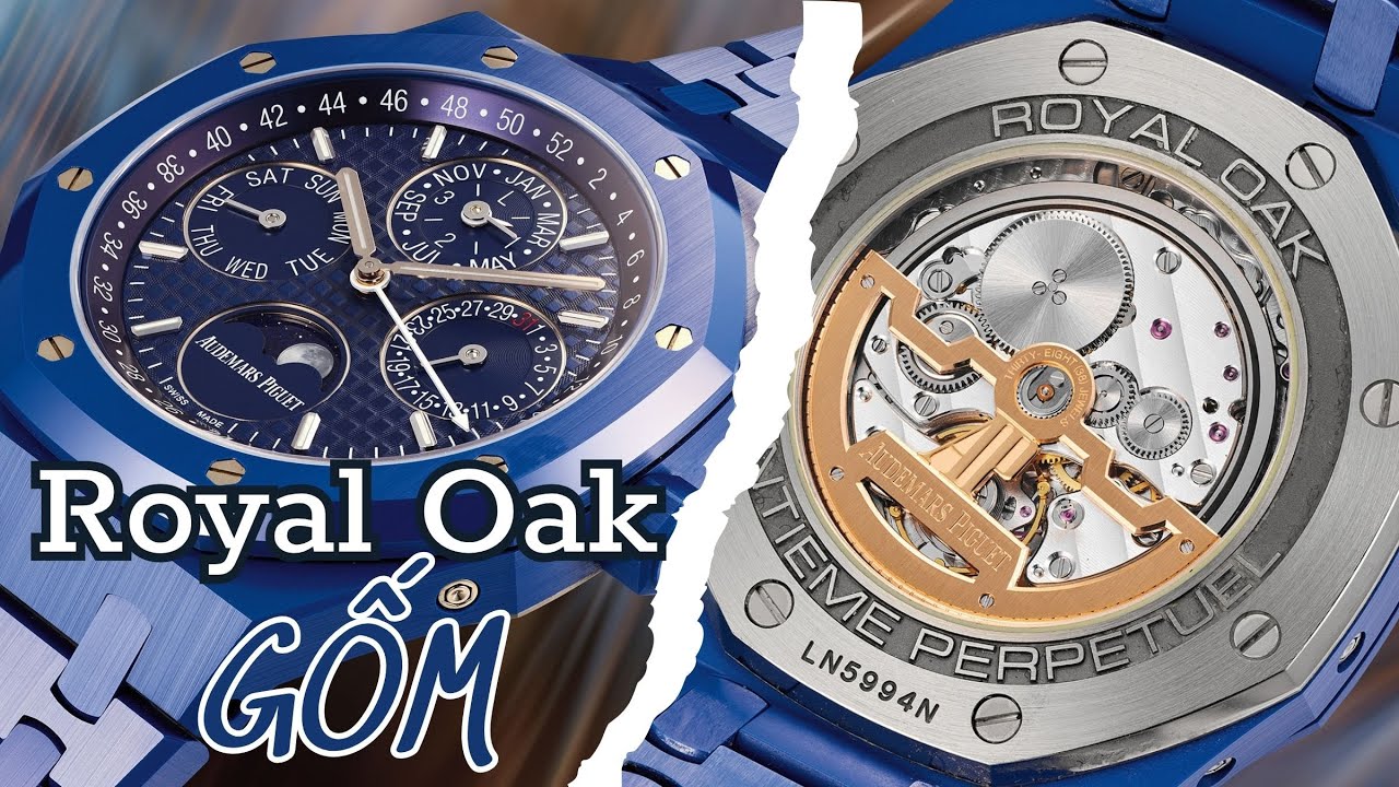 AP Royal Oak Perpetual Calendar Blue Ceramic: 406.400 USD