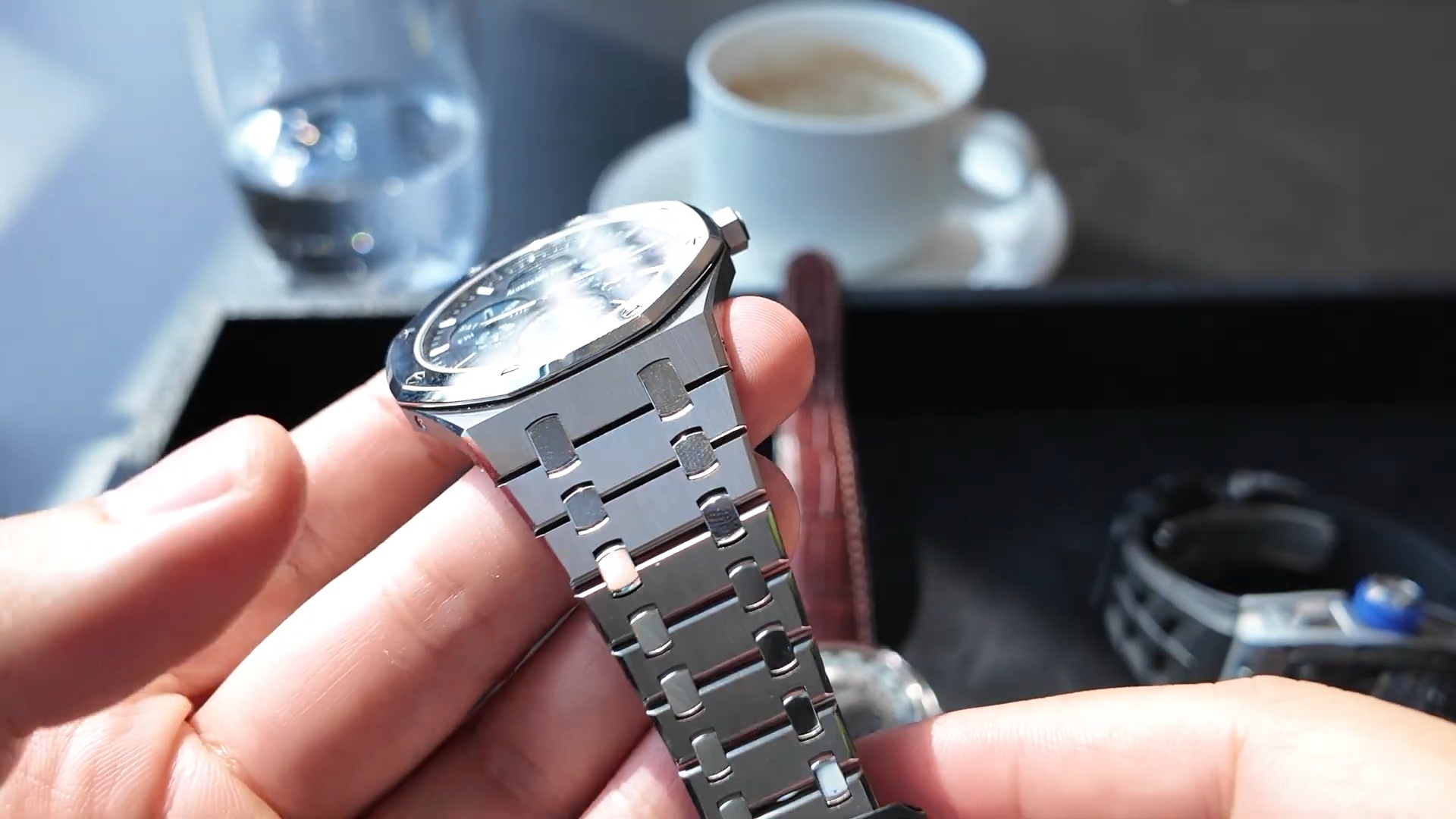 Dây tích hợp titan và bạch kim Royal Oak RD2