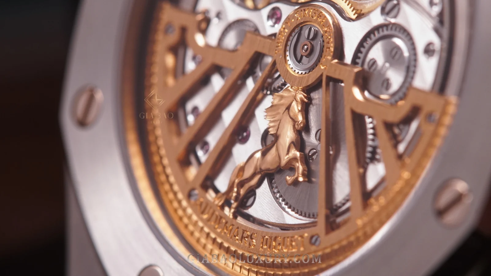 Audemars Piguet Royal Oak 15202ST cá nhân hóa rotor
