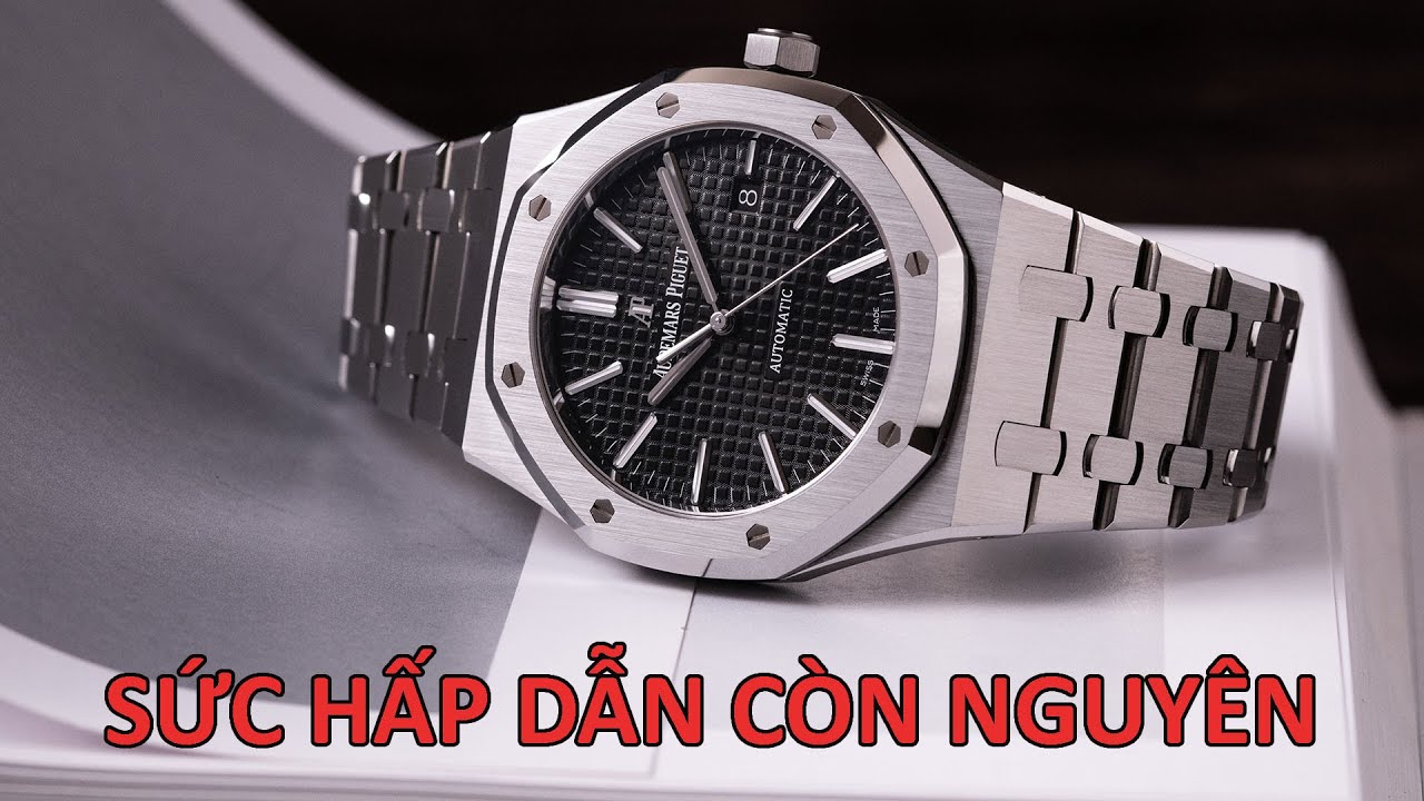 Audemars Piguet Royal Oak 15400ST mặt đen