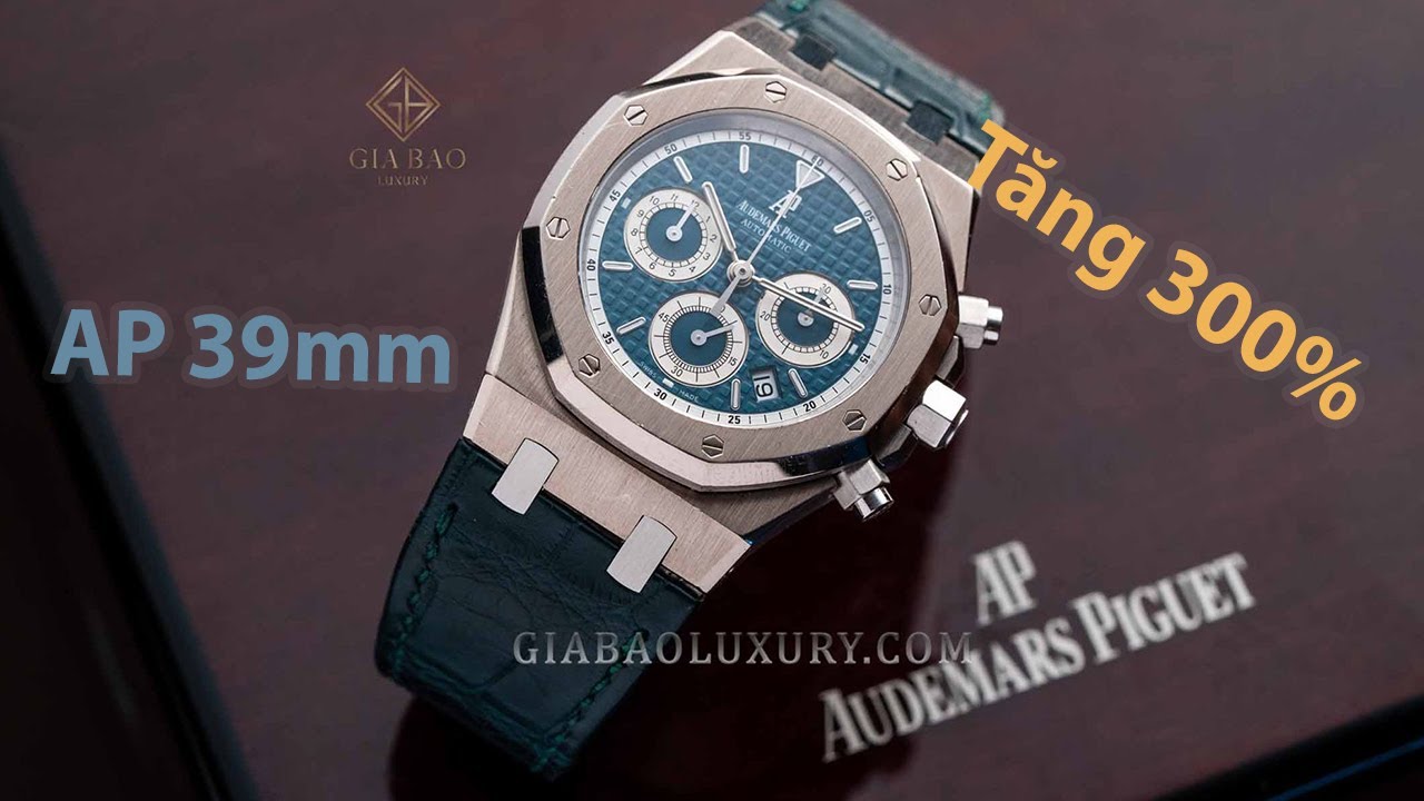 Audemars Piguet Royal Oak Chronograph 26022BC vàng trắng