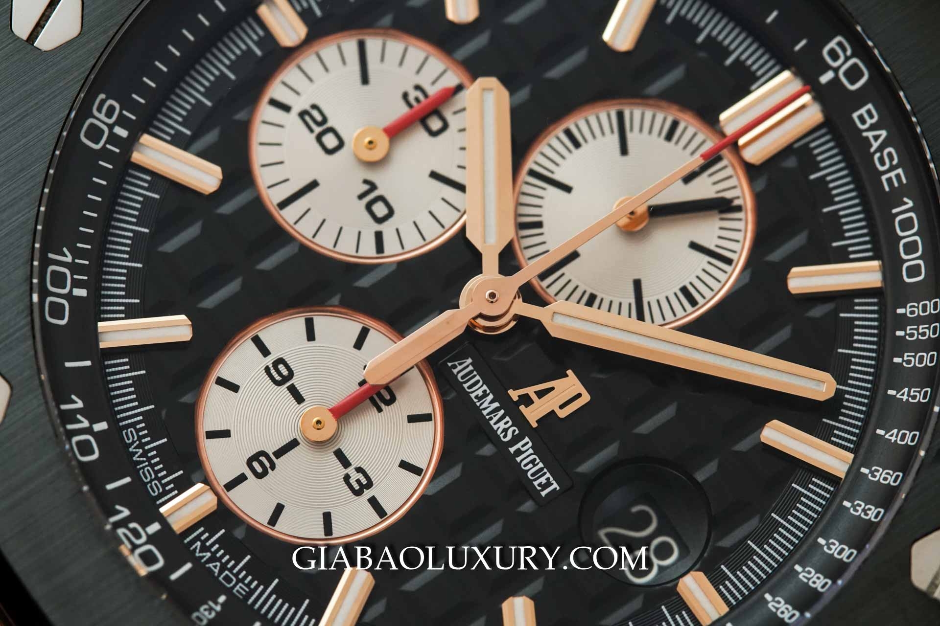 Audemars Piguet Royal Oak Offshore 26401RO: 44 mm vàng hồng — ảnh chi tiết 10