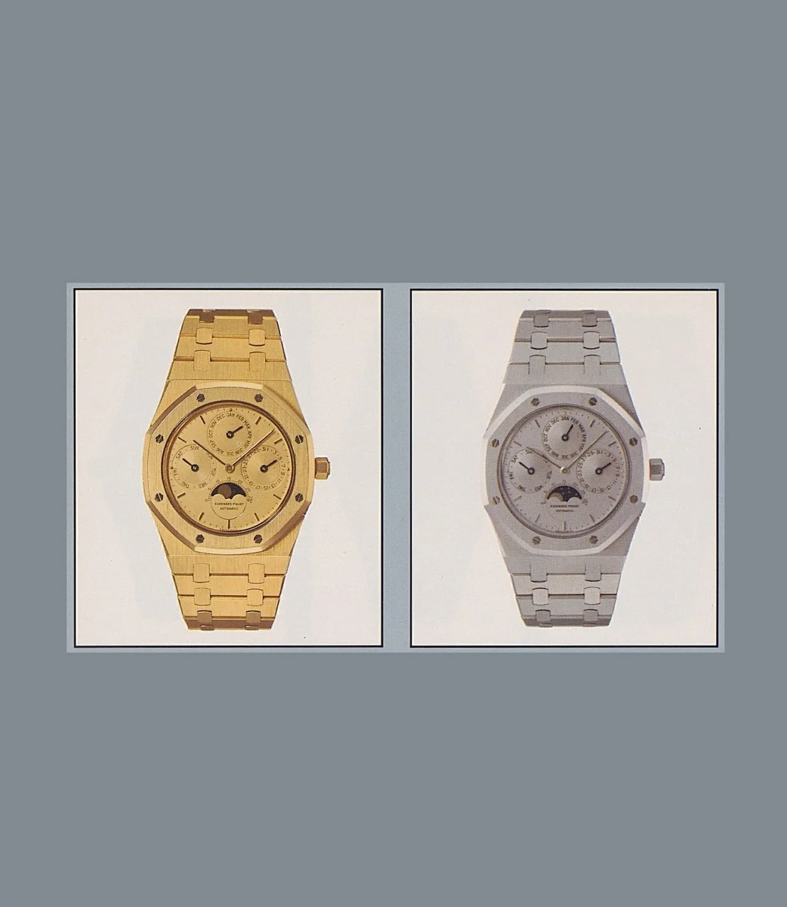 Royal Oak Perpetual Calendar: lịch sử từ Ref. 5554 đến 26579: các biến thể Royal Oak Perpetual Calendar 25654 giai đoạn 1987–1994