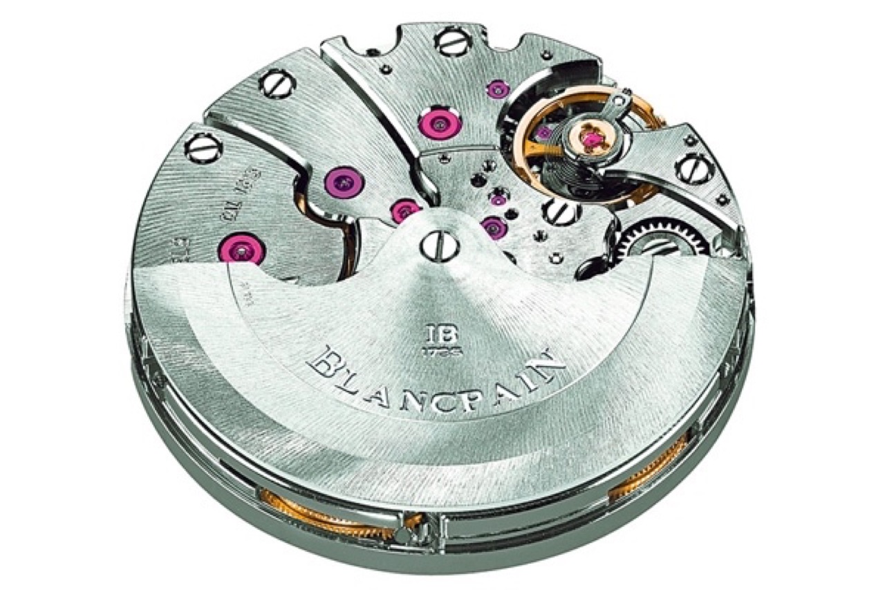 Blancpain Fifty Fathoms: lịch sử đồng hồ lặn: Calibre tự động của Fifty Fathoms