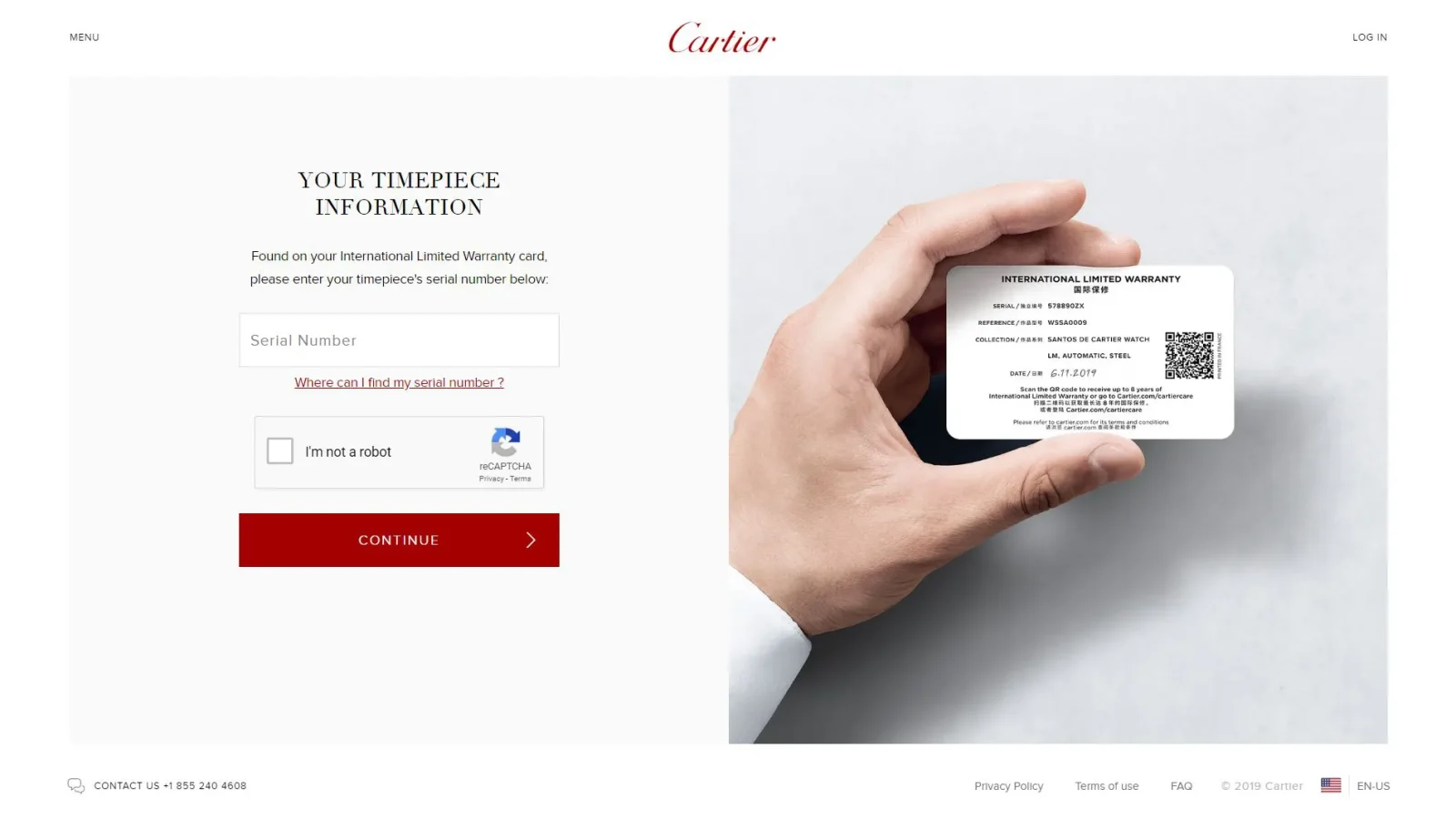 Cartier Care: điều kiện bảo hành tới 8 năm
