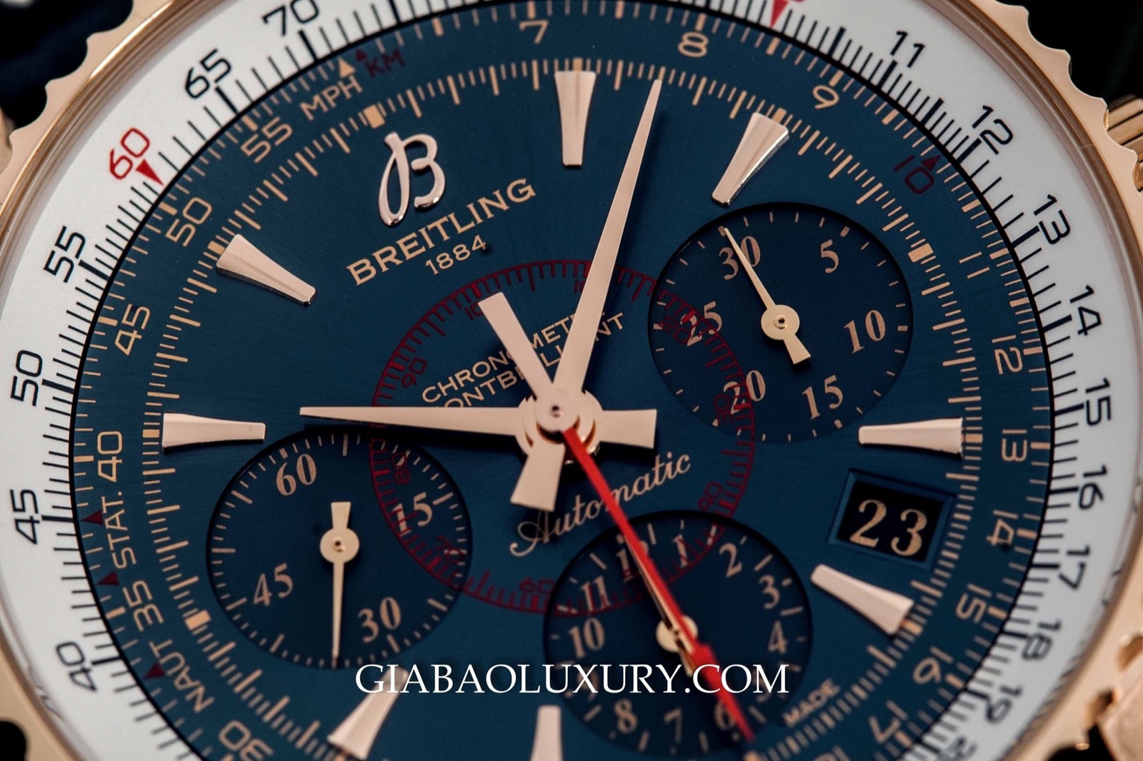 Breitling Montbrillant 01 đạt chứng nhận chronometer COSC