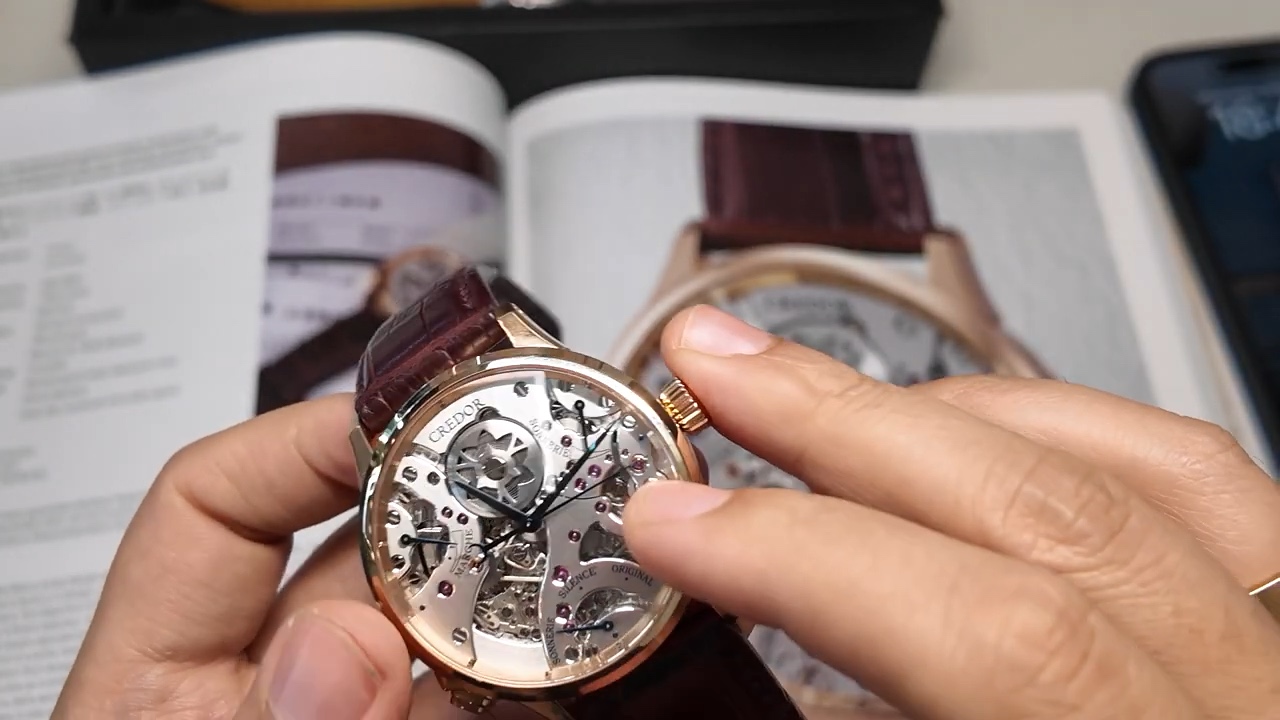 Calibre 7R06 Credor Spring Drive Sonnerie