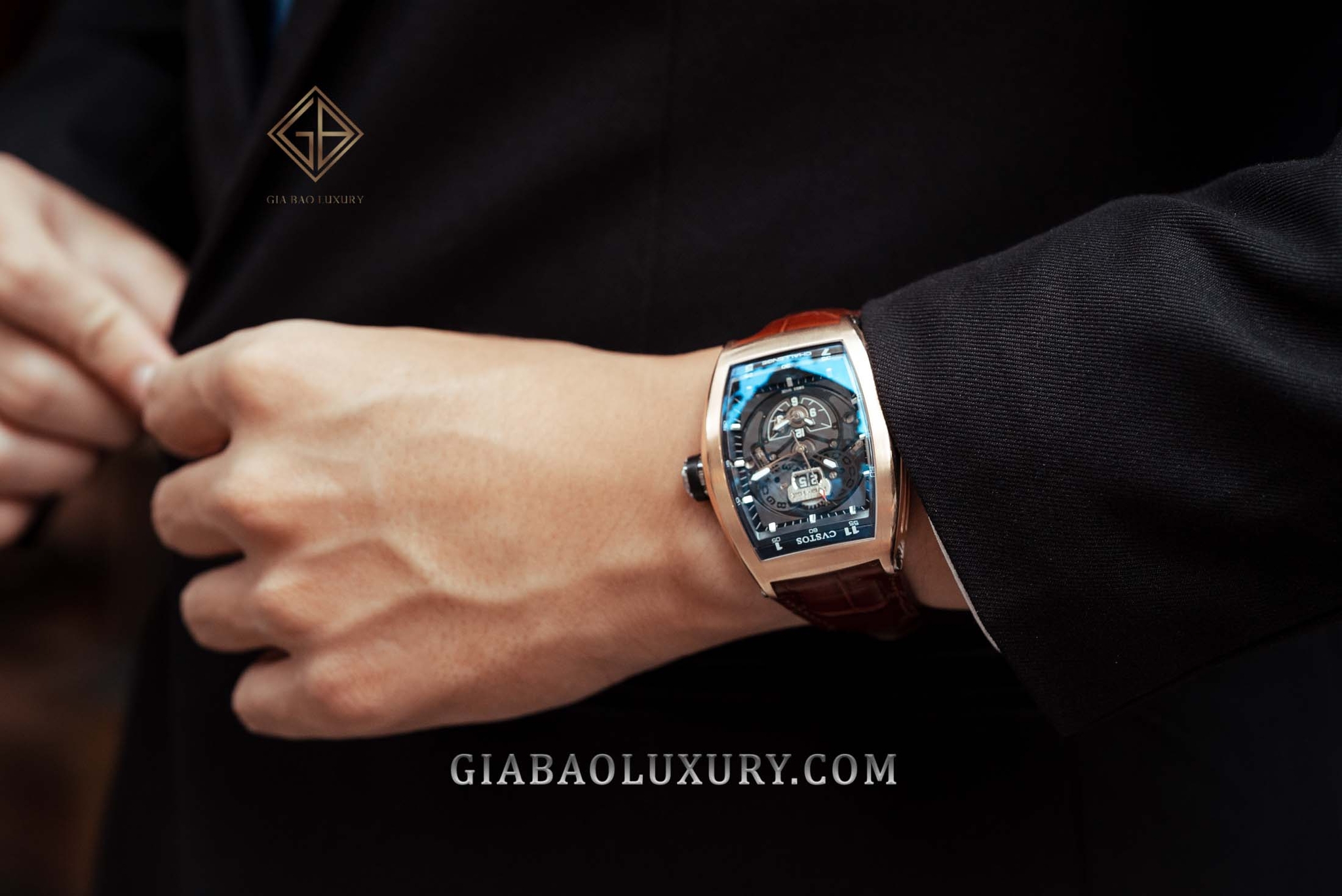 CVSTOS Challenge Twin-Time CTT RGR: tỷ lệ CTT RGR khi lên cổ tay