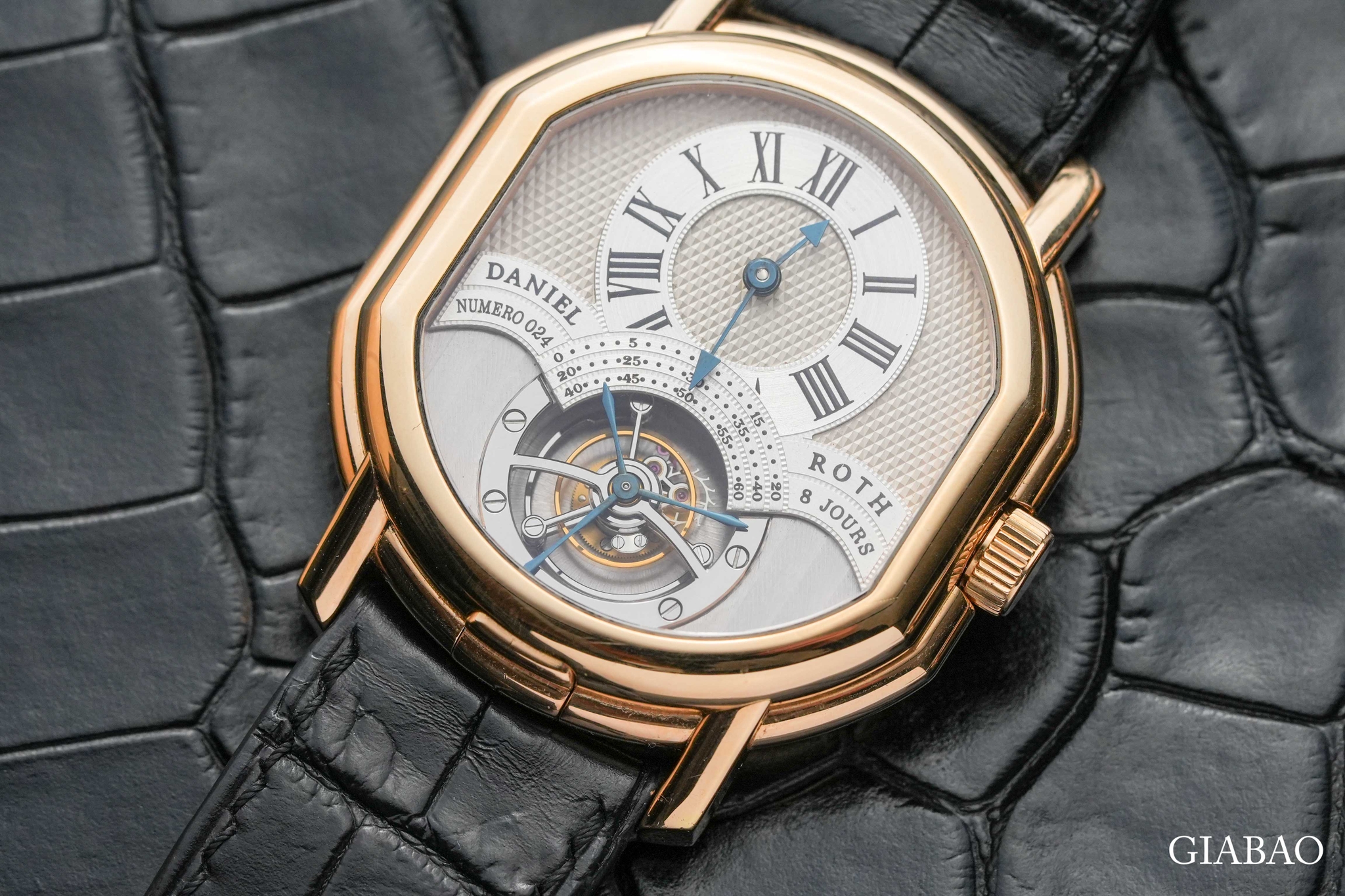 Daniel Roth 197.X.40 Regulateur Tourbillon mặt trước