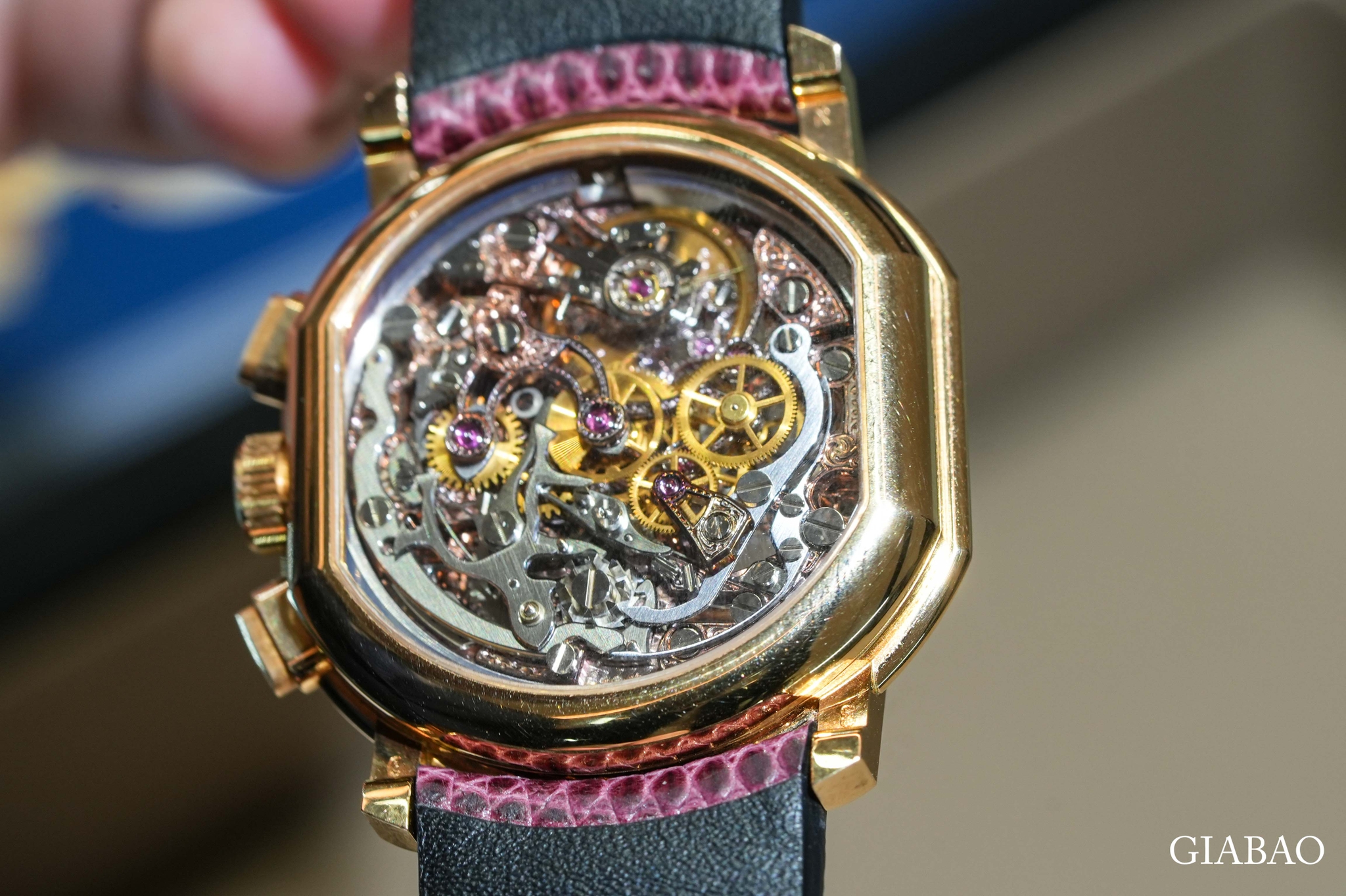 Mặt máy chronograph skeleton Daniel Roth Ref. 2147