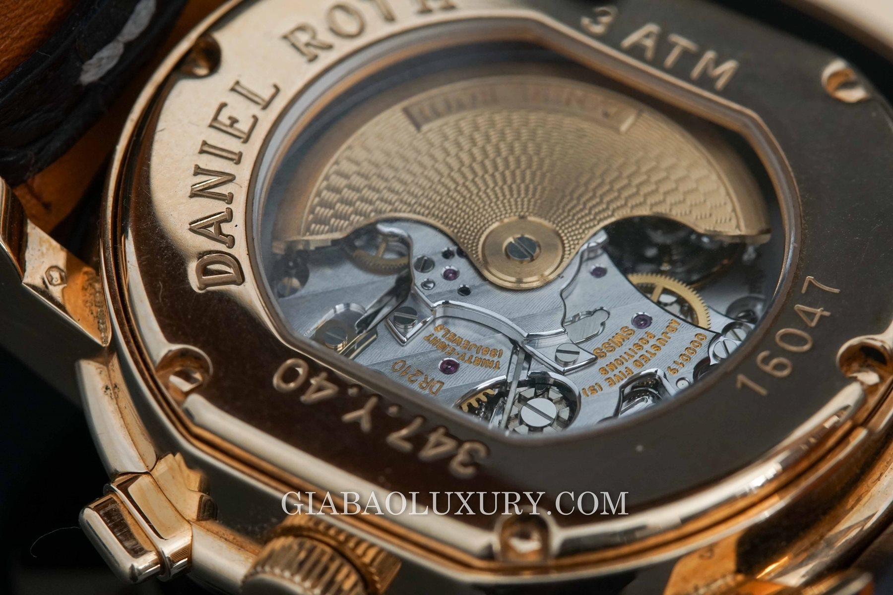 Calibre DR210 trong Daniel Roth Chronomax