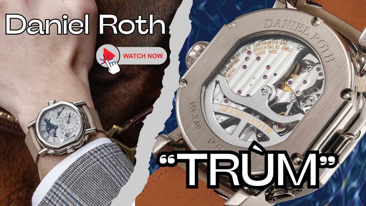 Daniel Roth 608.Y.60: đỉnh cao cơ khí, đánh đổi thẩm mỹ
