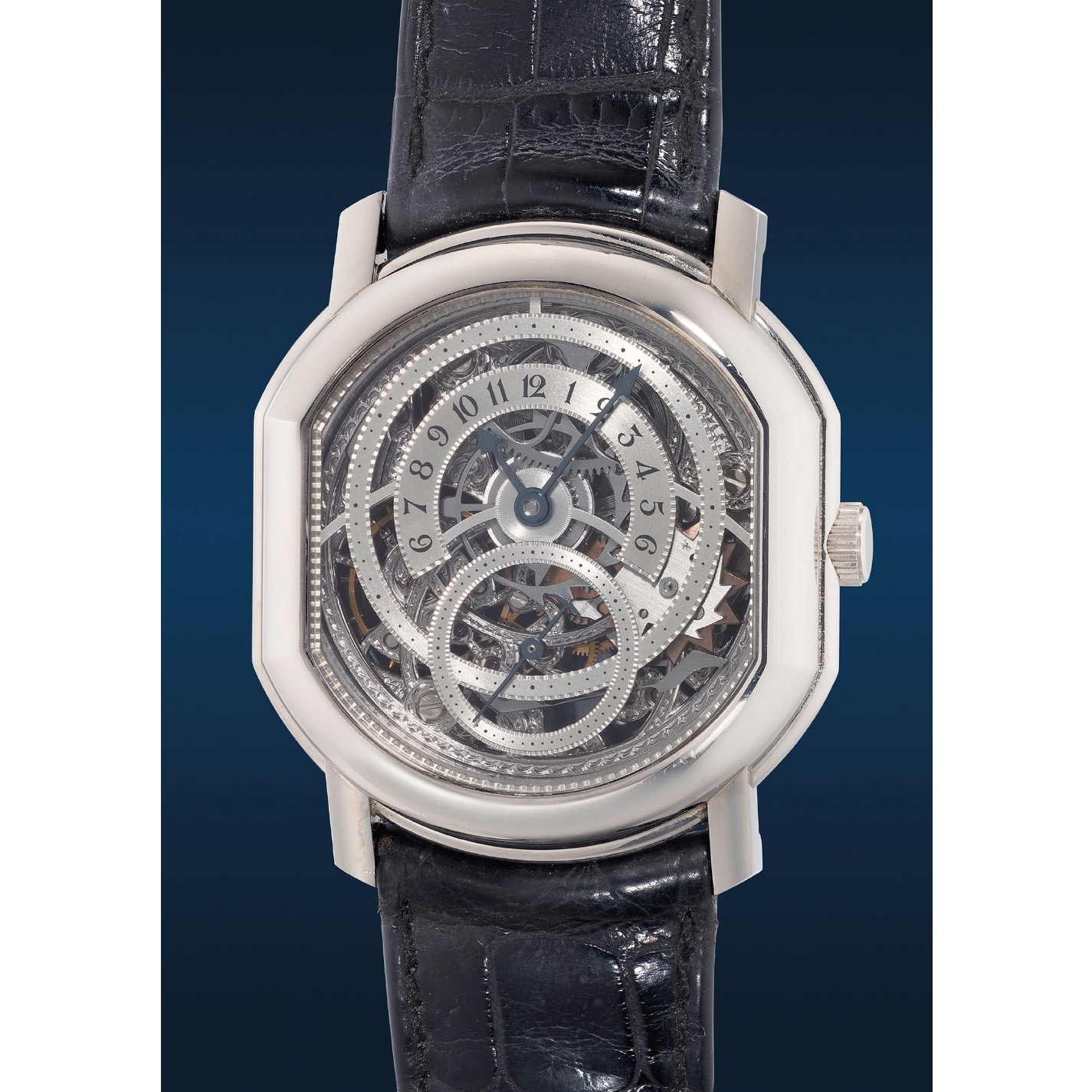 Daniel Roth C127S Skeleton Retrograde vỏ vàng trắng