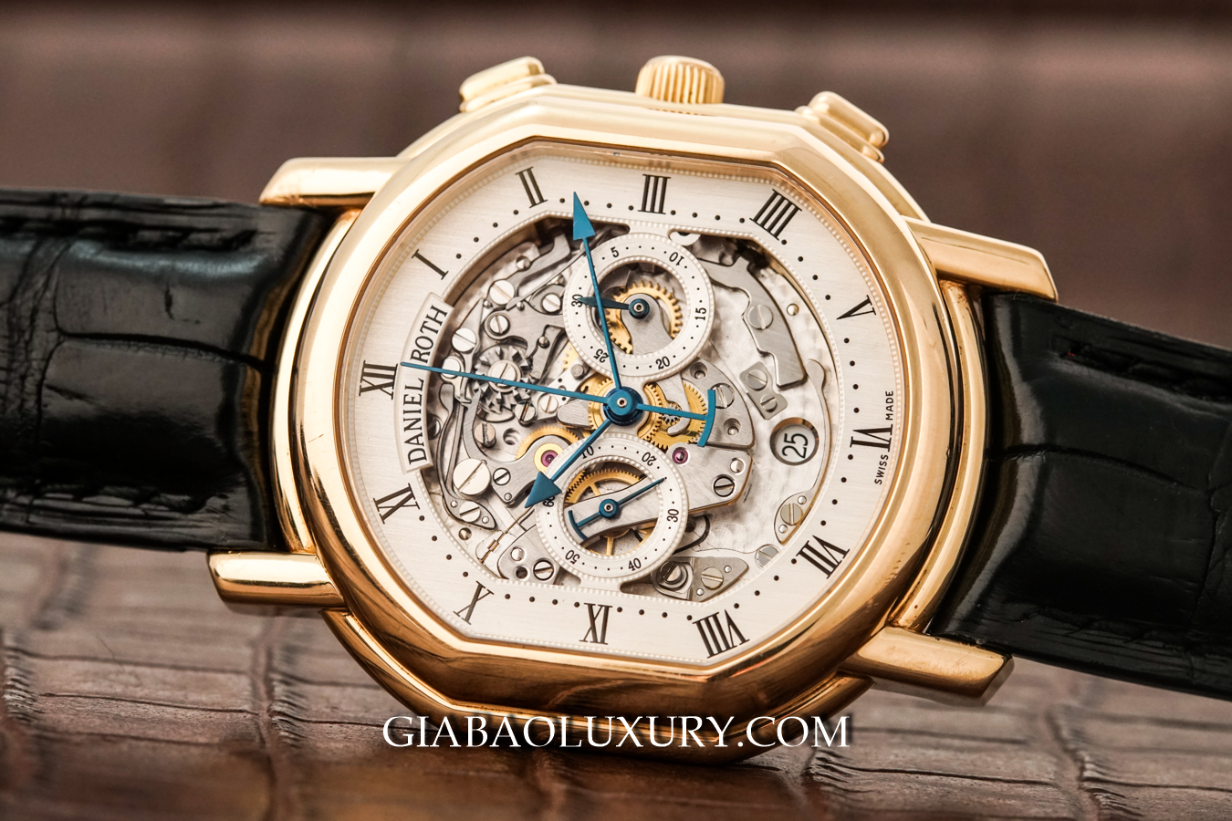 Daniel Roth Chronomax Skeleton 447.X.40: mặt số mở