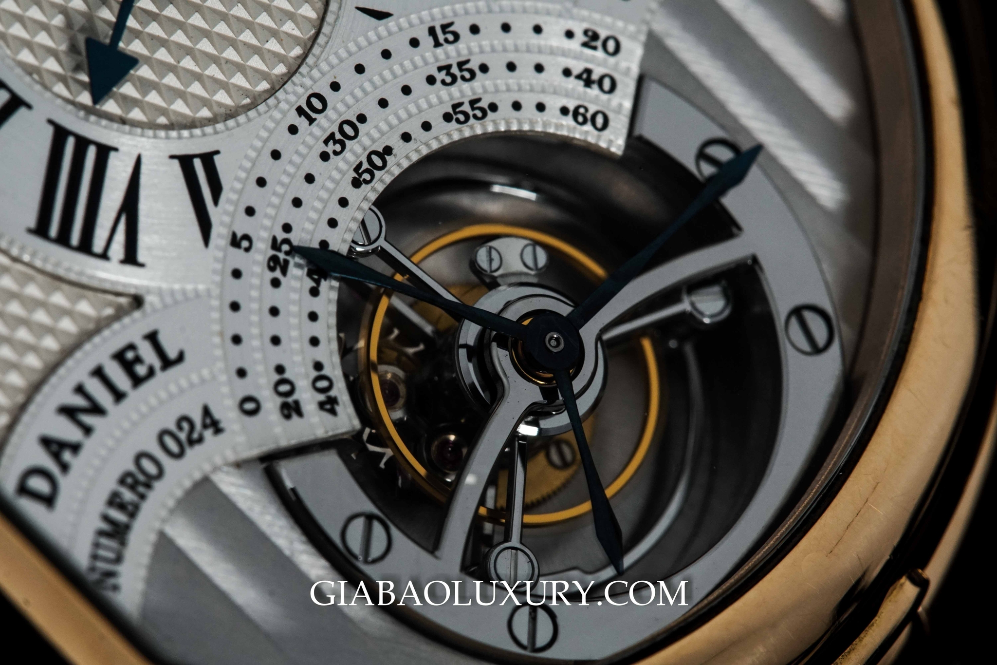 Mặt số Daniel Roth Tourbillon 8 Days Ref. 197.X.40