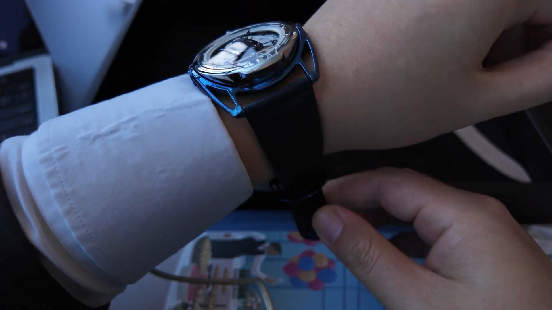 De Bethune DB28 No. 025 trên cổ tay