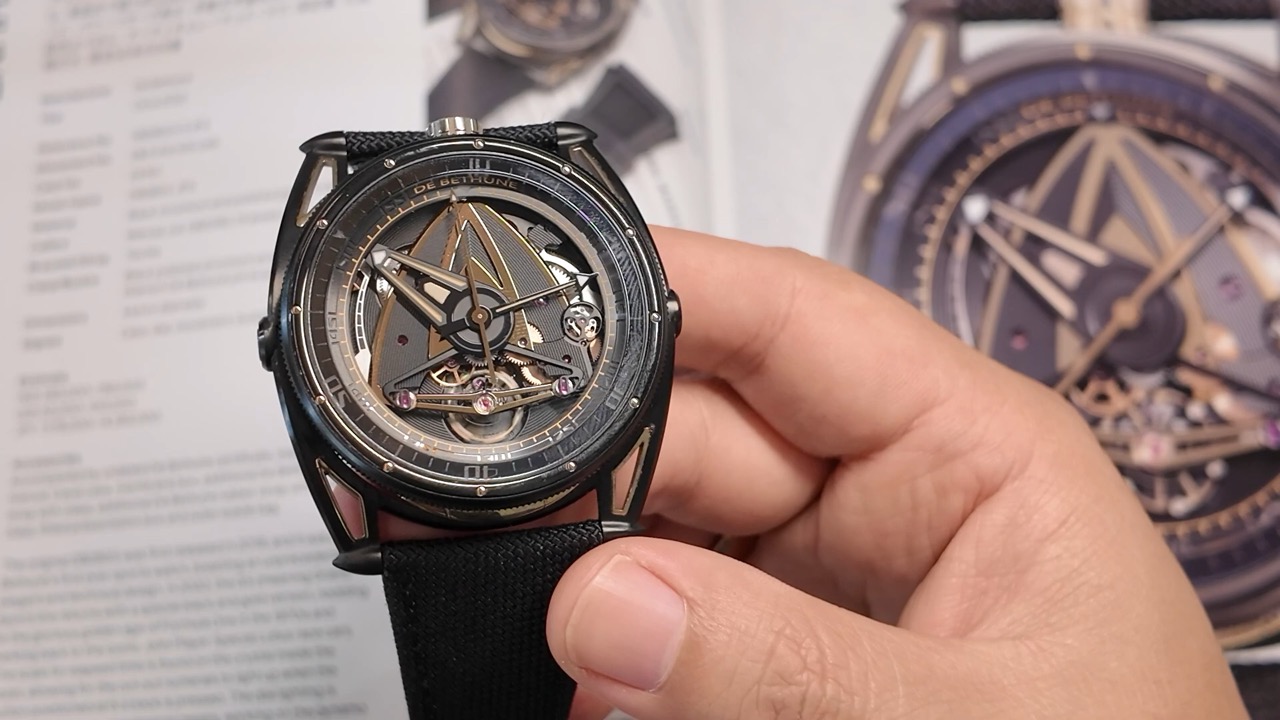 Mặt số lộ cơ De Bethune DB28GS JPS