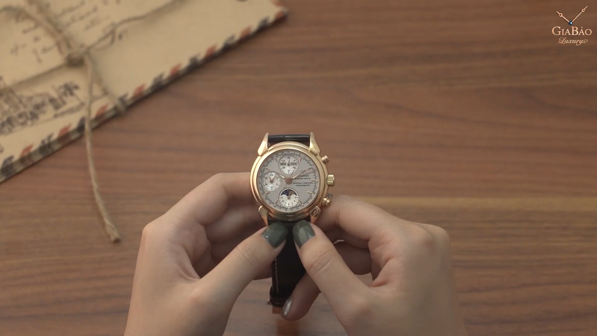 Eterna-Matic 1948 Moonphase Chronograph Ref. 8515.69