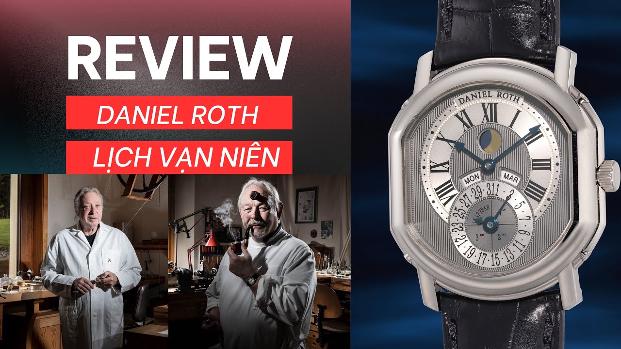 Daniel Roth × Philippe Dufour: lịch vạn niên 118.L.60.011.CN.BA