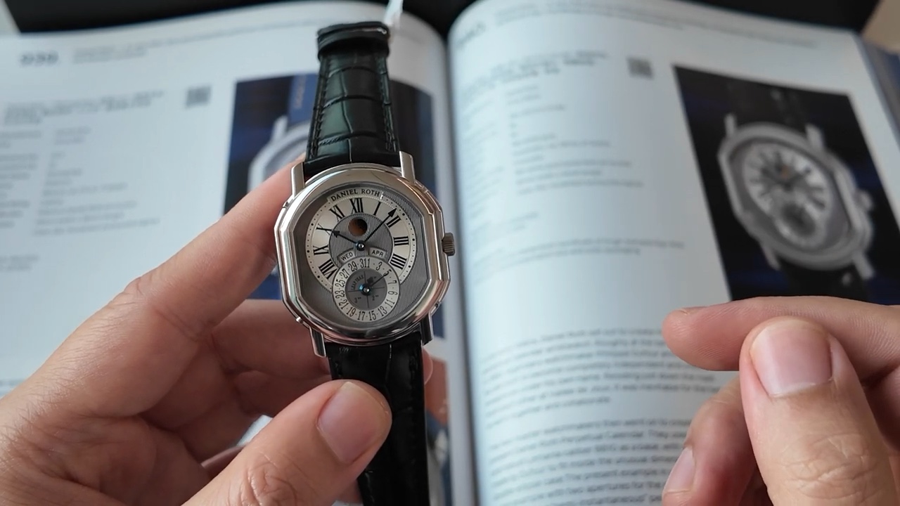 Daniel Roth Ref. 118.L.60.011.CN.BA số 28 nhìn chính diện