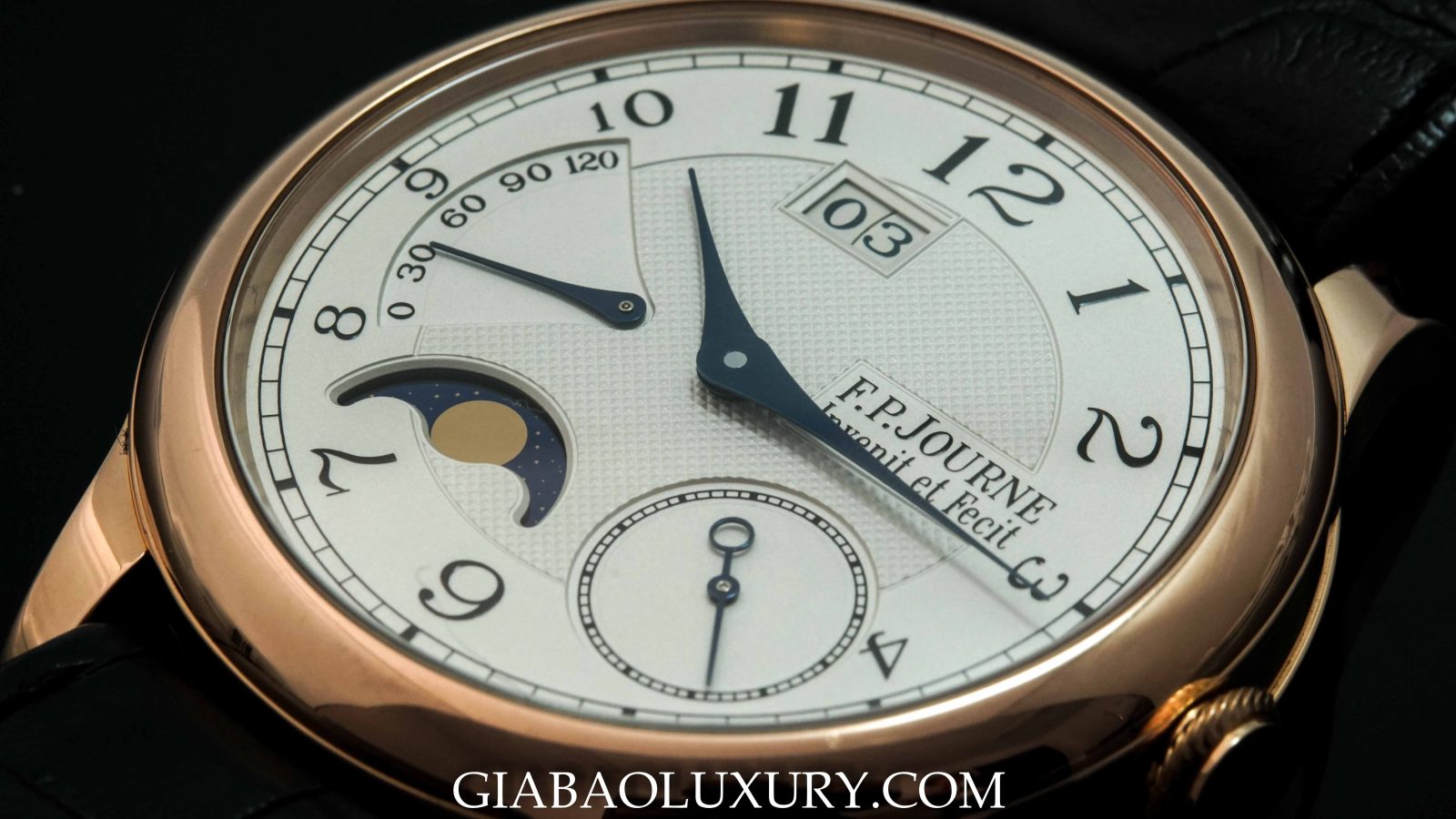 F.P. Journe Octa Lune: calibre 1300.3 và lịch trăng