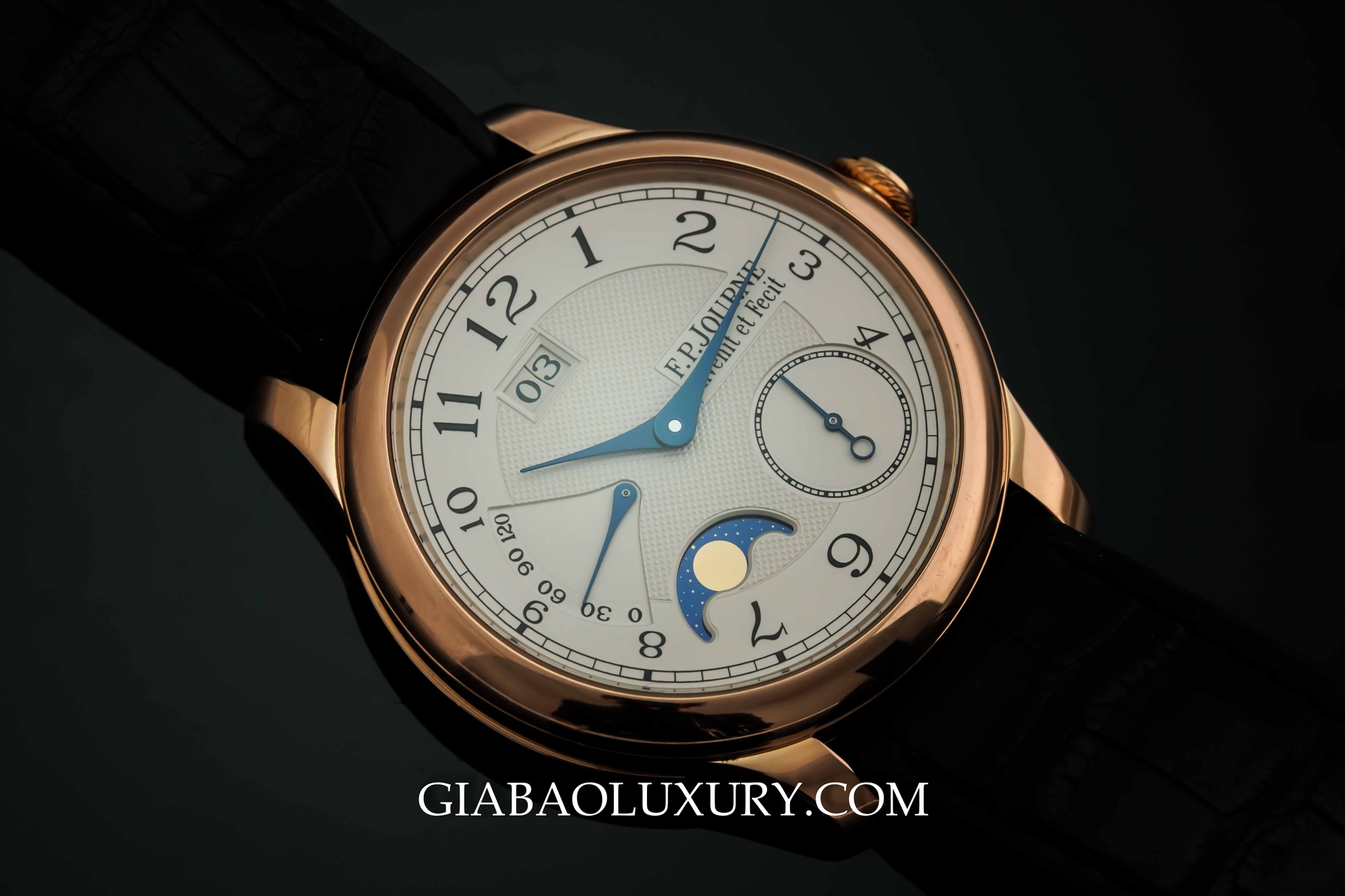 Toàn cảnh mặt số F.P. Journe Octa Lune