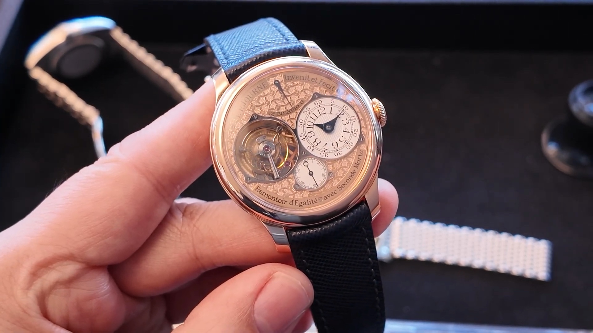 Tourbillon trên F.P. Journe Régence Circulaire