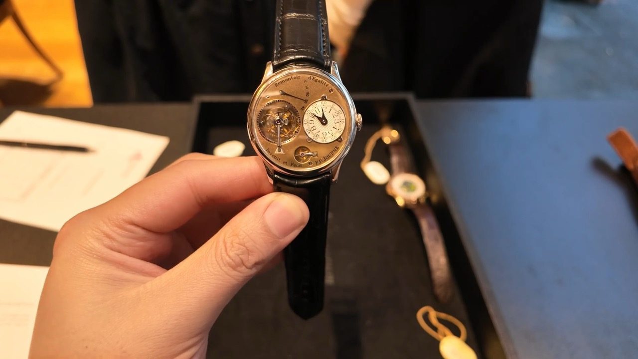 Mặt số F.P. Journe Tourbillon Souscription N°24